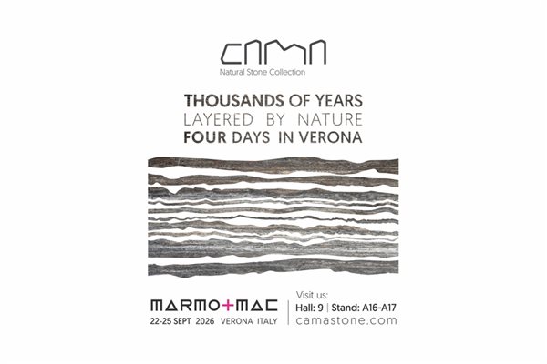 Cama Stone to Showcase Premium Natural Stones at Marmomac 2026