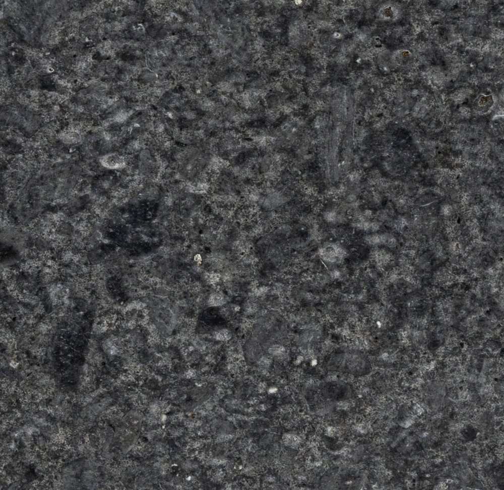 Native black granite