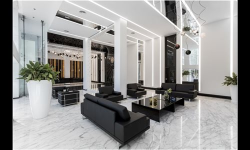 Calcatta Vagli Marble | Office | Pesian