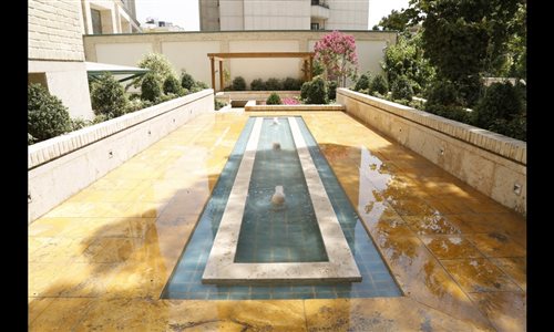 Yellow Travertine | Residence | Mahmoudiyeh