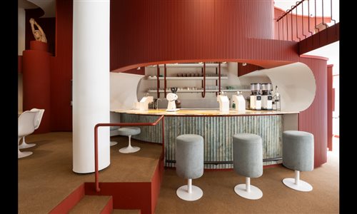 Turqoiuse Granite | Cafe