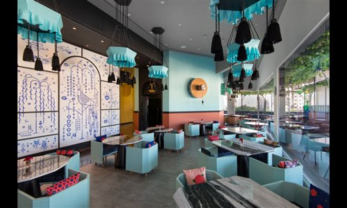 Panda White Marble | Boomi Restaurant