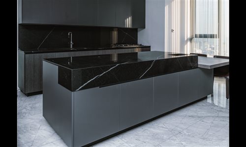 Black Zebra Granite | Sepinoud Residence