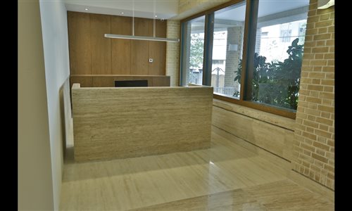 Light Beige Travertine VC Type DB | Residental | Safa Building-Mahmoudiyeh | Faramarz Sharifi