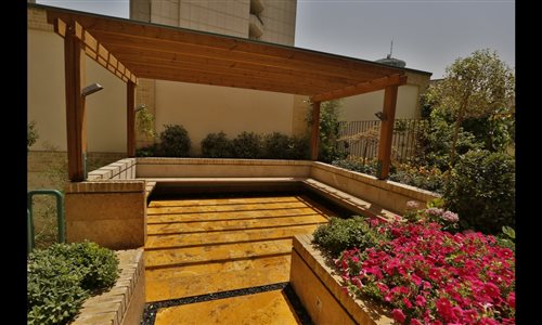 Yellow Travertine | Residental | Safa Building-Mahmoudiyeh | Faramarz Sharifi
