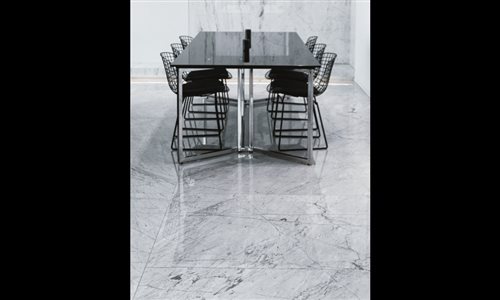 Wavy White Marble | Residental