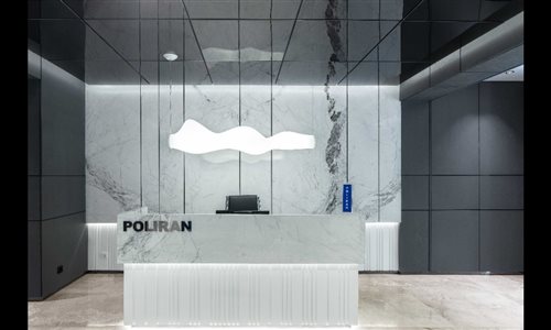 Wavy White Marble